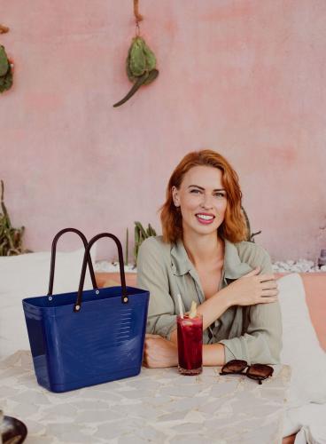 Väska Hinza Liten Blå