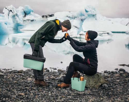 Hinza bag Small Olive - Green Plastic