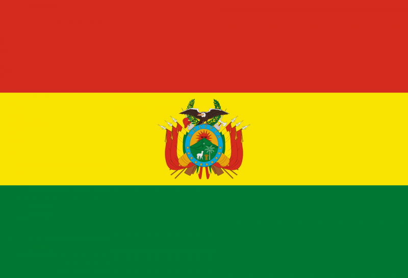 Bolivia flagga