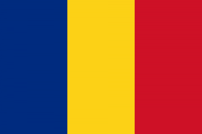 Rumänien flagga