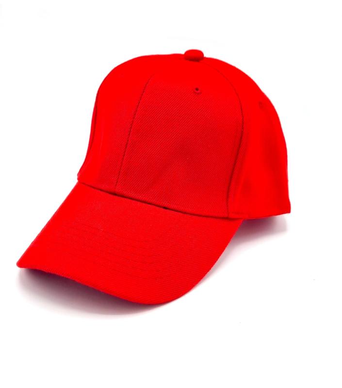 Röd keps Unisex Baseball cap