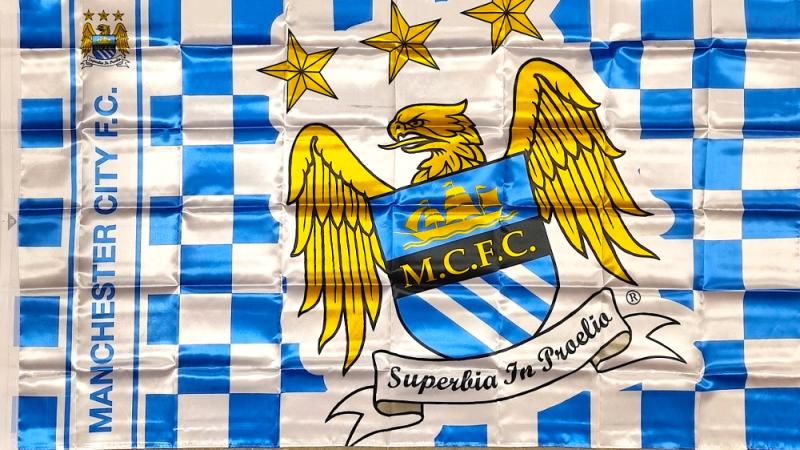 Flagga - Manchester City