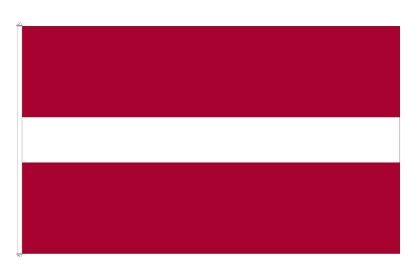 Lettland flagga