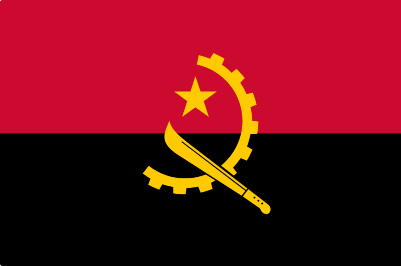 Angola flagga