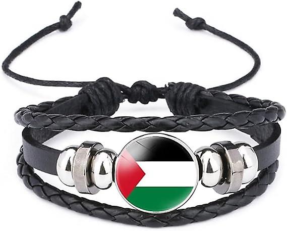 Palestina läderarmband