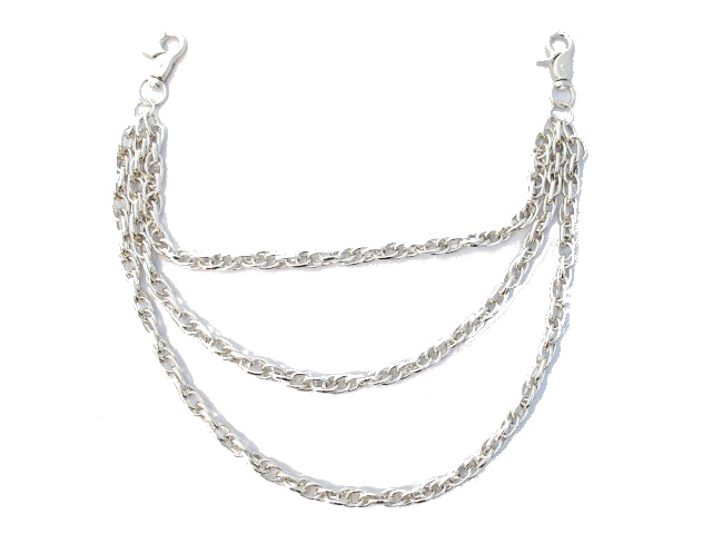 Panth chain -  three silver chains