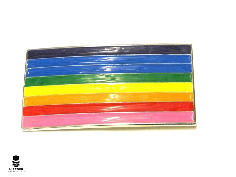 Belt Buckle - Pride Flag