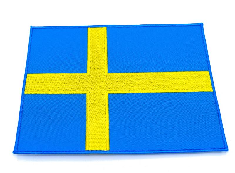 SWEDEN FLAG PATCH - BIG