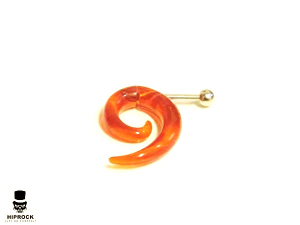 Fake Spiral - Akryl Orange