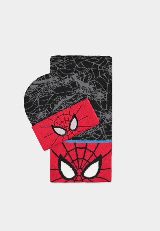 Spider Man - mössa och halsduk (presentset)