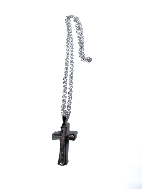 Cross necklace Silver
