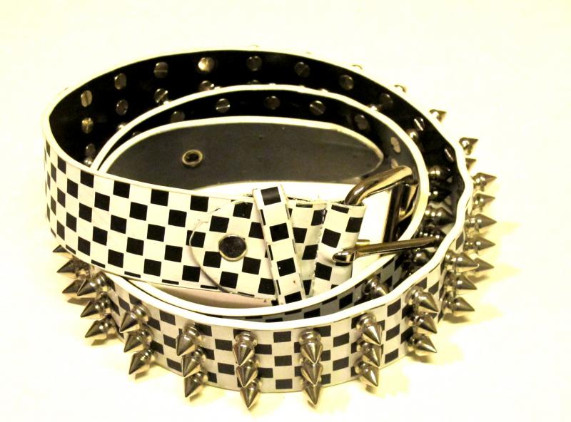 Studded belt with spike studs - 3 record