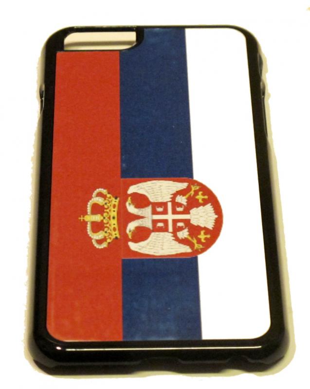 Mobile Cover - Serbia Flag