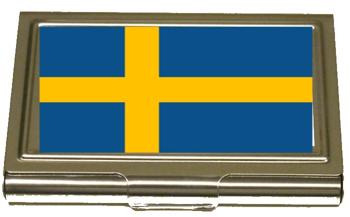 Sverige flagga korthållare