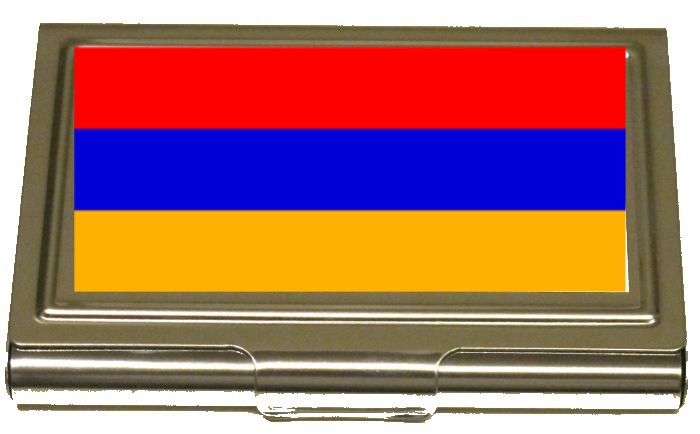 Armenien flagga Korthållare