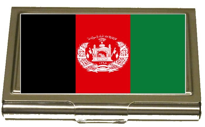 Afghanistan flagga Korthållare