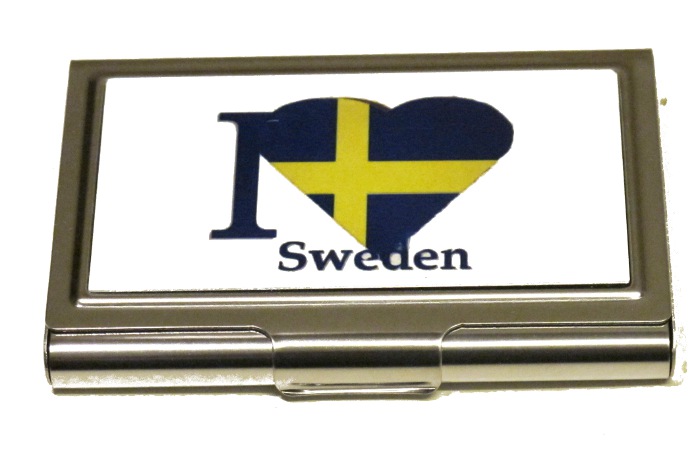 I Love Sweden korthållare