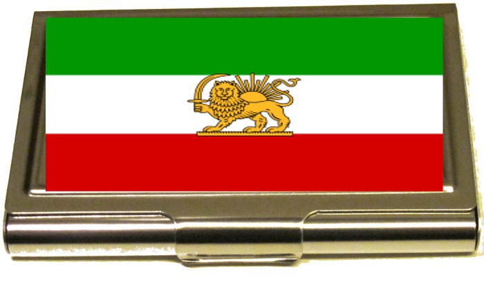 IRAN FLAGA KORTHÅLLARE