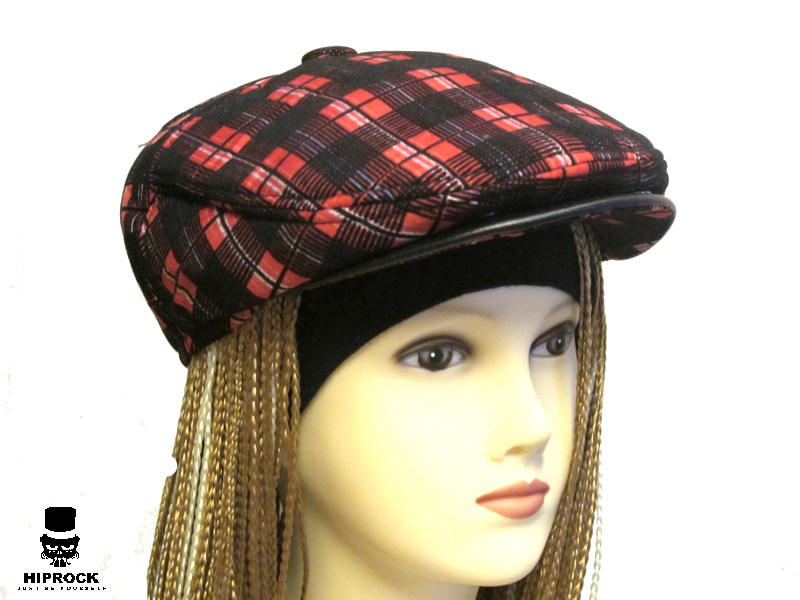 Beret - Red and Black