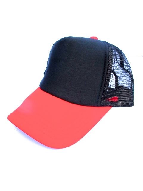 Trucker cap - Black and Red