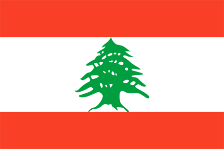 Flagga - Libanon 