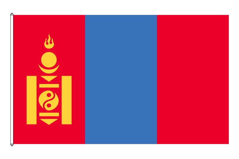 Mongoliet Flagga