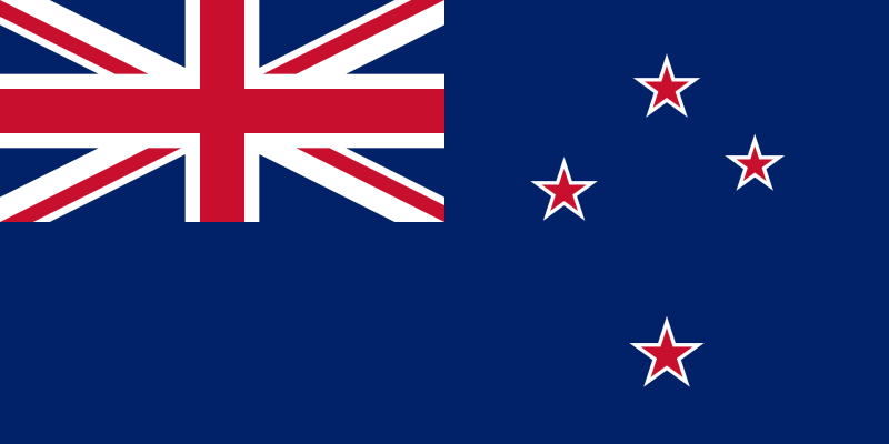 Nya zeeland flagga