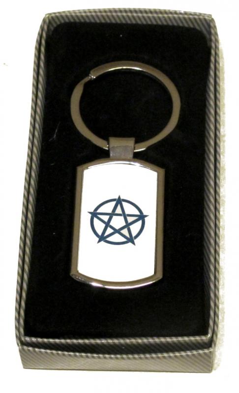 Pentagram - Nyckelring