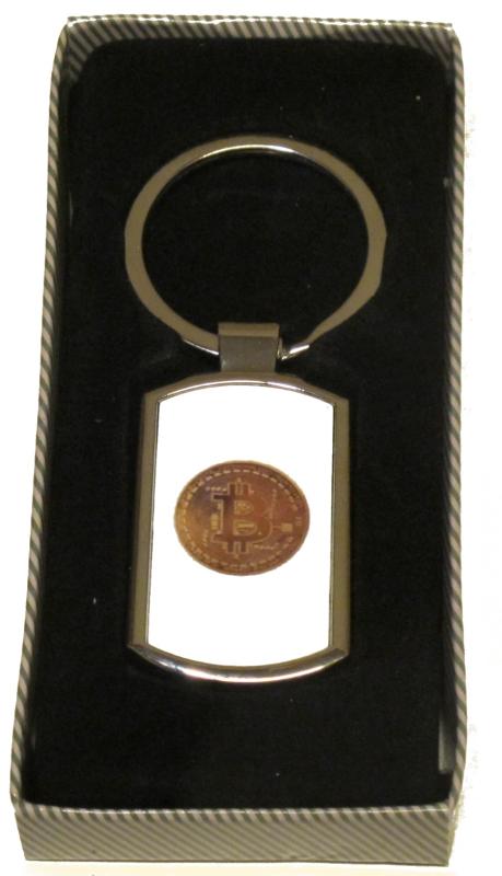 Bitcoin nyckelring