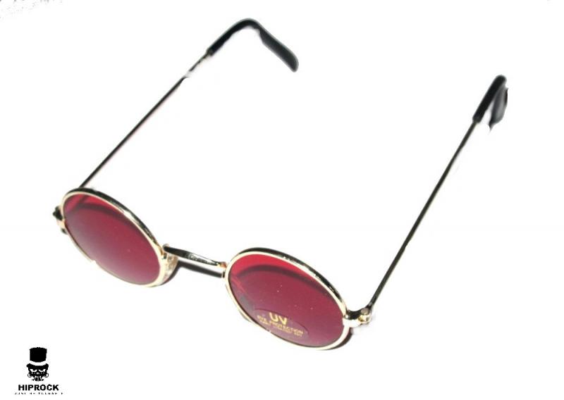 Ozzy solglasögon - Röda Linser Mini