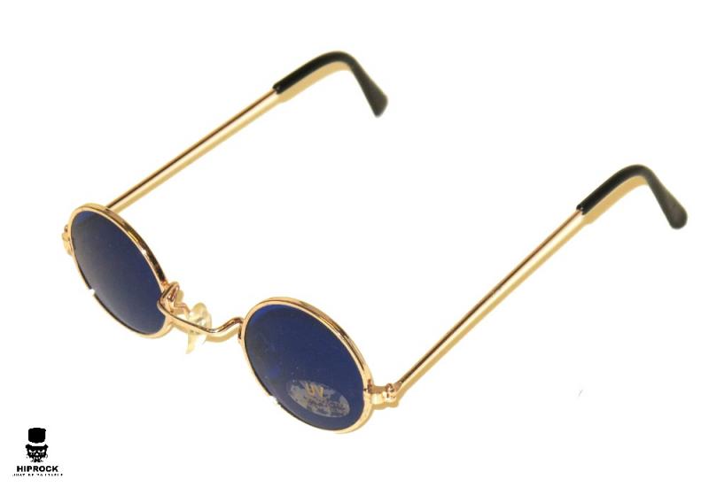 Ozzy solglasögon - Blåa Linser Mini