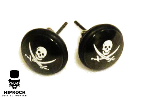 Button Earring - Pirate