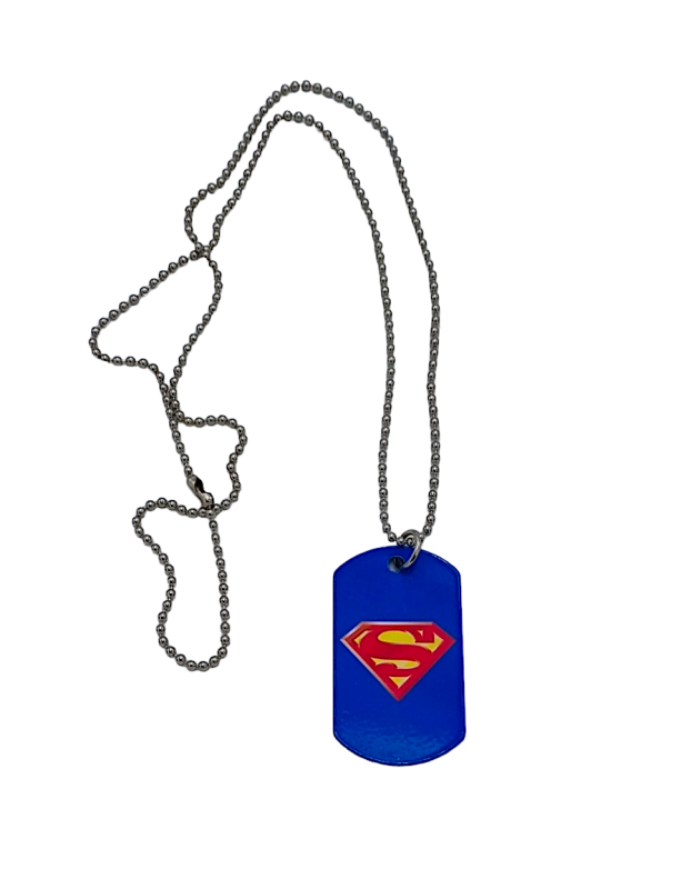 Halsband - Dog Tag Superman