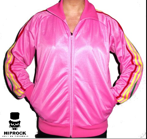 Rasta Jacket Zipper - Pink