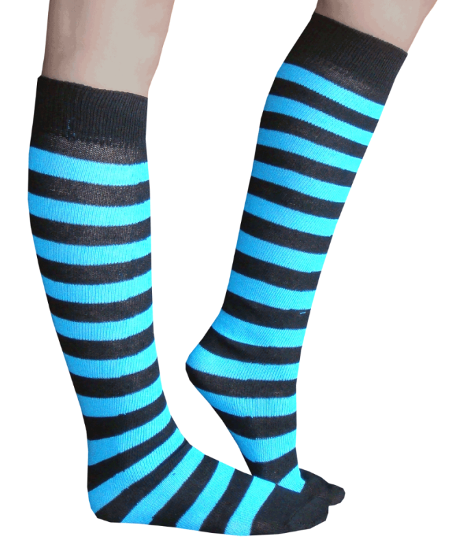 Knee Socks - Blue