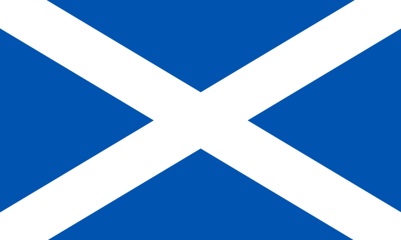 Skottland flagga