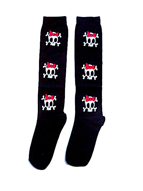 Cute skulls - Long socks