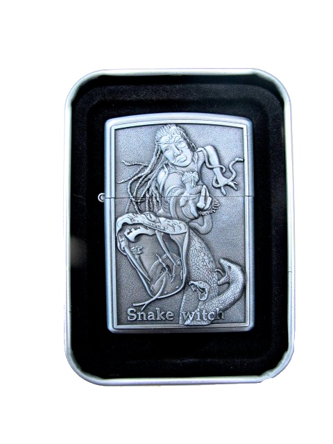 Snake witch - Silverfärgad bensintändare