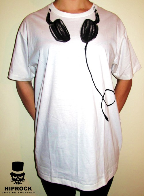 T-shirt - Headphones