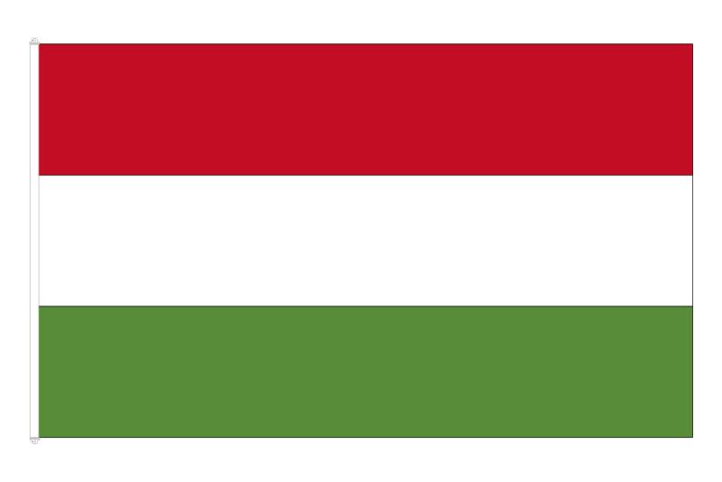 Ungern flagga