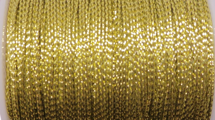 Metallic tråd 1 mm. 10 m.