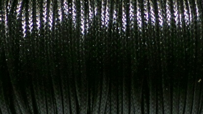 Waxed thread, 2 mm, Black