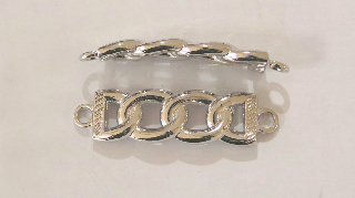 Metal chain, silver