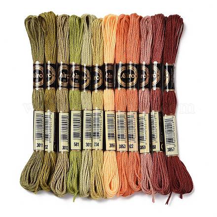 Tråd Broderi 12 färger