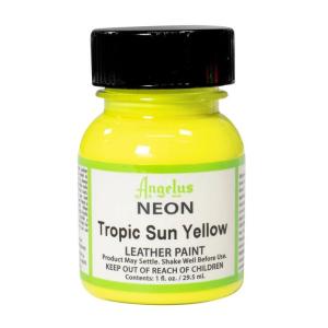 Angelus Acrylic färg 29,5 ml. Neon Tropic Sun Yellow.