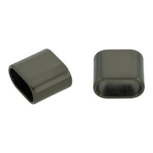 Rope clamps NEW Design!  Black 20x10 mm 2-pack.