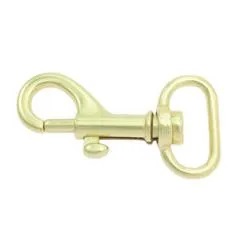 1 pc. Snap hook, 45 mm, brass