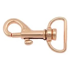 1 pc. Snap hook, 42/20, rosé