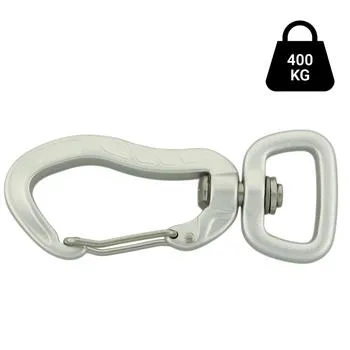 Snap Hook Aluminium 70/20 mm. Nyhet!