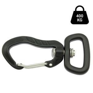 Snap Hook Aluminium 70/25 mm. Nyhet!